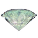 The diamond represents the descent of Love, Value.